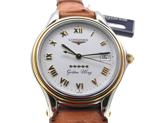 Oiritaly Watch Quartz Unisex Longines Golden Wing Watches